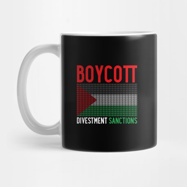 Boycott Israel Divestment Sanctions - Palestine Lives Matter by mangobanana